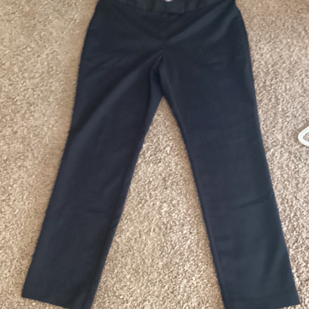 Like new J. Jill Elegant Black Trousers size 10P